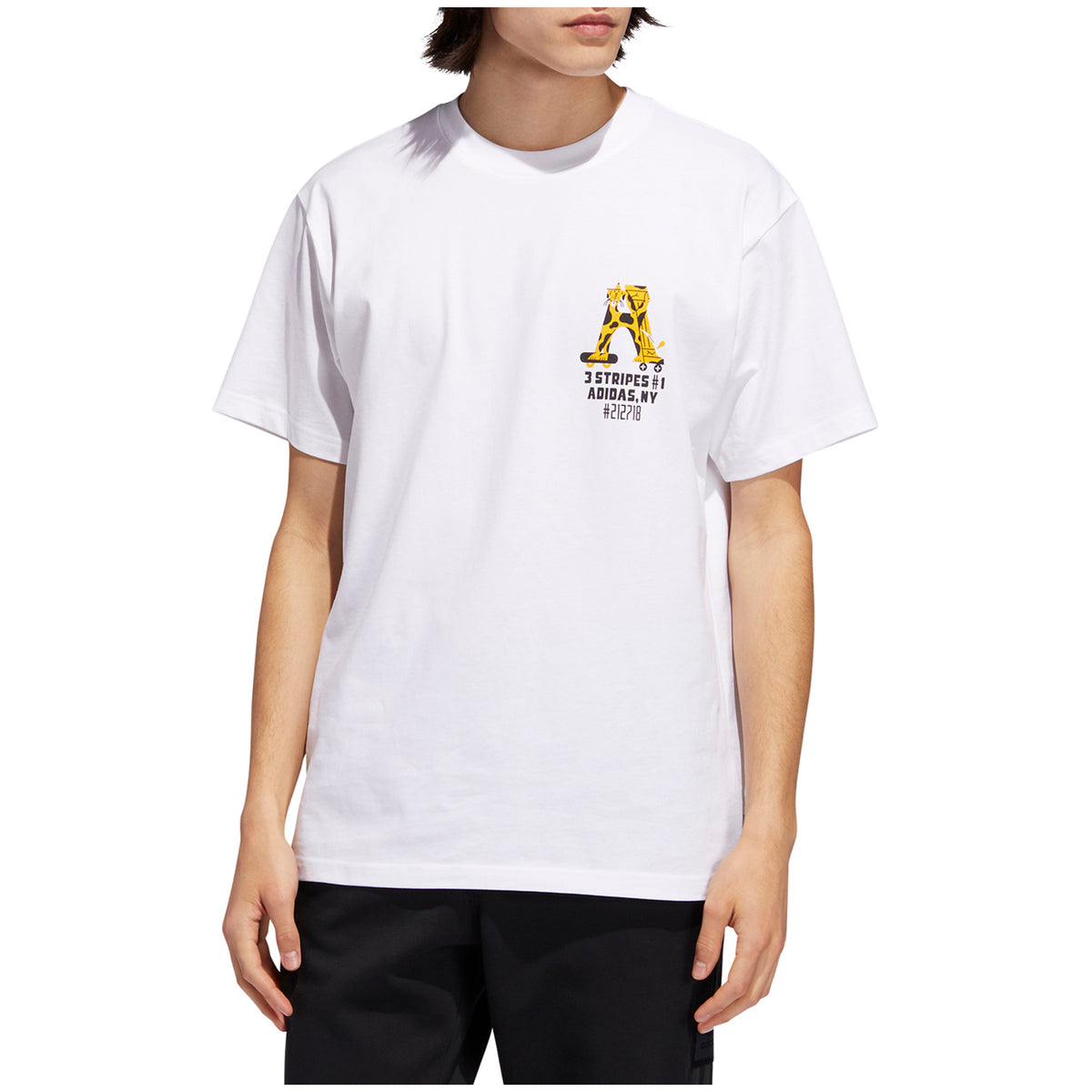 Adidas Foot T-Shirt White