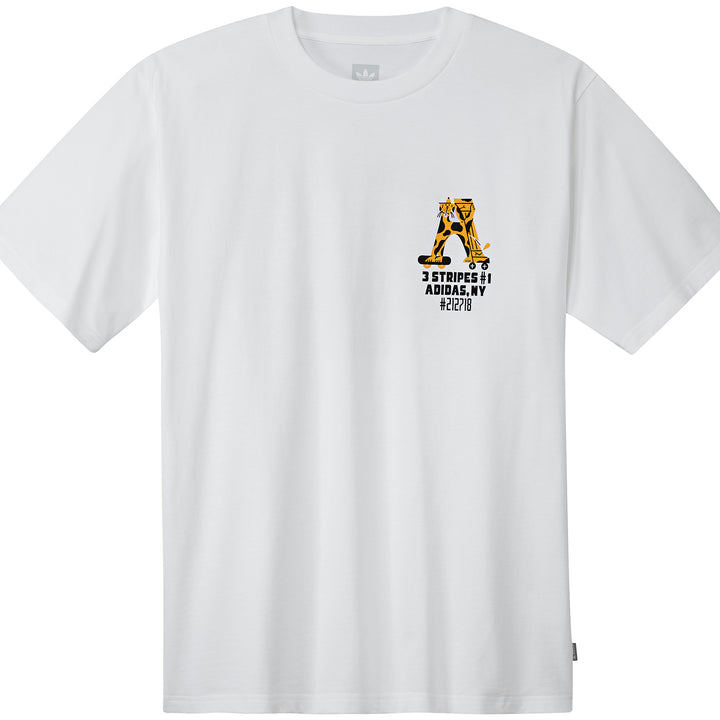 Adidas Foot T-Shirt White