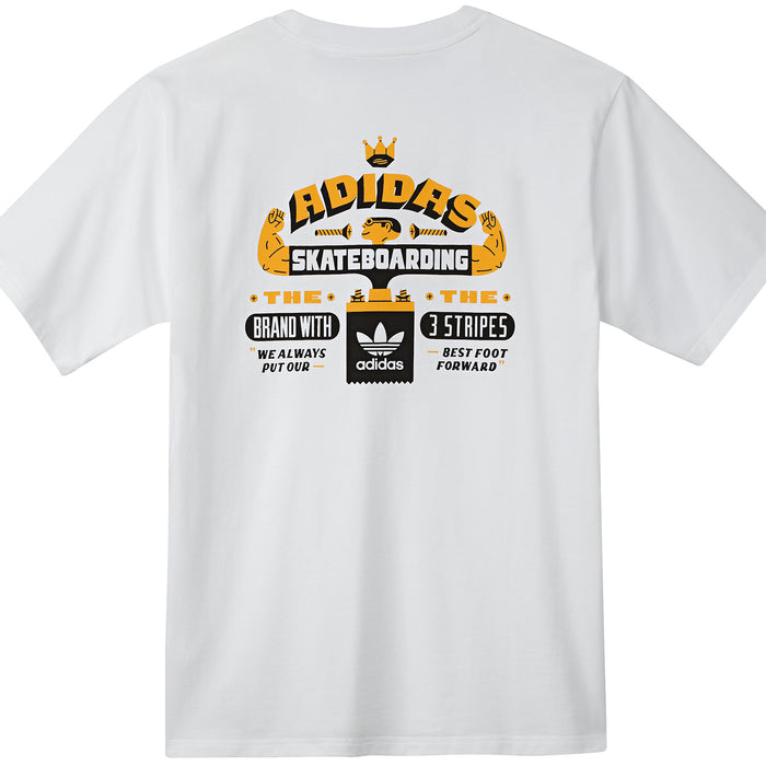 Adidas Foot T-Shirt White