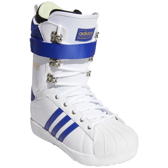 Adidas Superstar ADV Snowboard Boots 2020 Ftwr White/Active Blue/Gold Met.