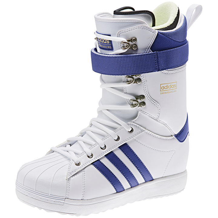 Adidas Superstar ADV Snowboard Boots 2020 Ftwr White/Active Blue/Gold Met.