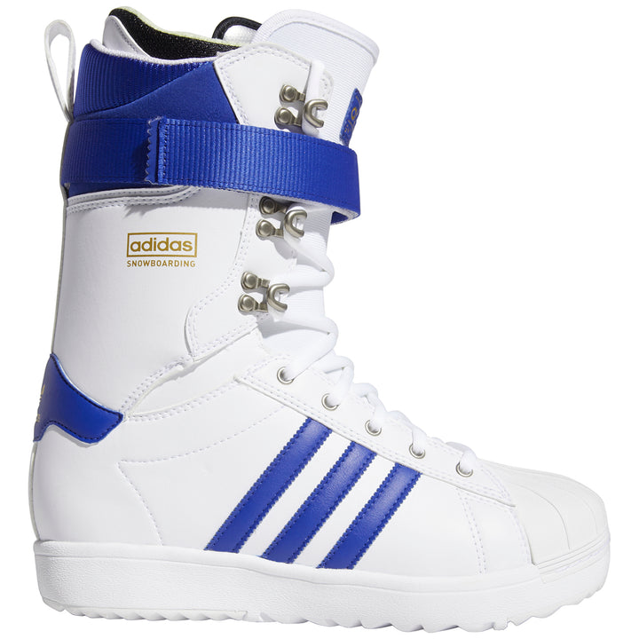 Adidas Superstar ADV Snowboard Boots 2020 Ftwr White/Active Blue/Gold Met.