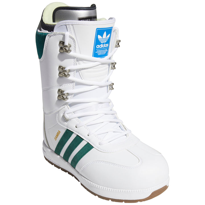 Adidas Samba ADV Snowboard Boots 2020 Ftwr White/Collegiate Green/Gum