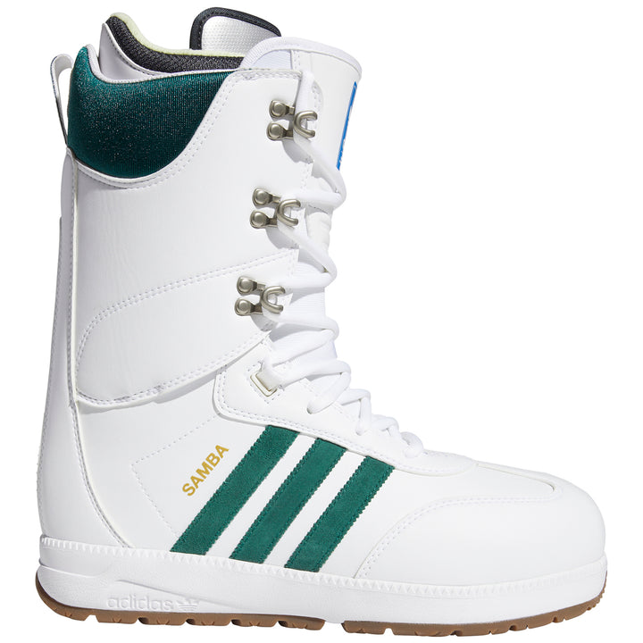Adidas Samba ADV Snowboard Boots 2020 Ftwr White/Collegiate Green/Gum