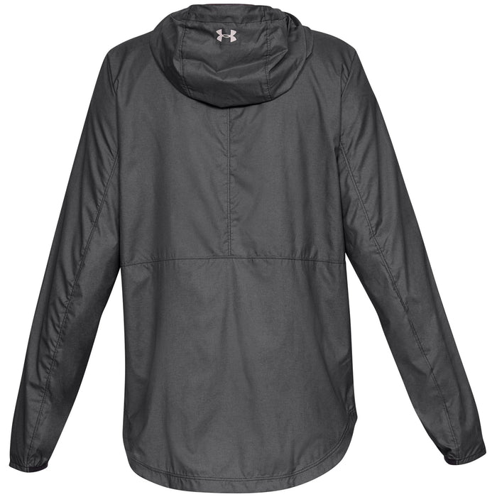 Under Armour Prevail Windbreaker - Women's Black/Black/Tetra Gray