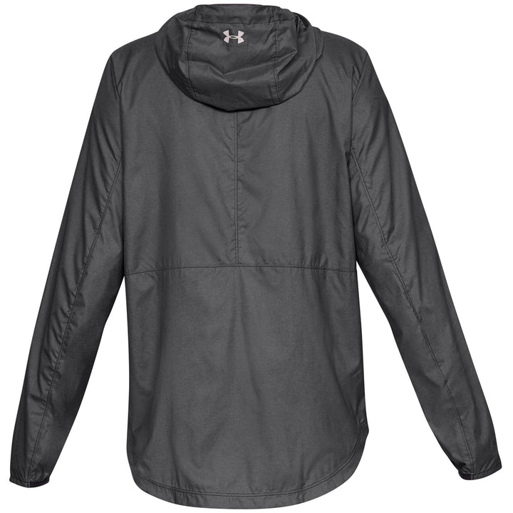 Under Armour Prevail Windbreaker - Women's Black/Black/Tetra Gray