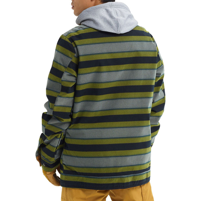 Burton Dunmore Jacket Maize Sap Stripe