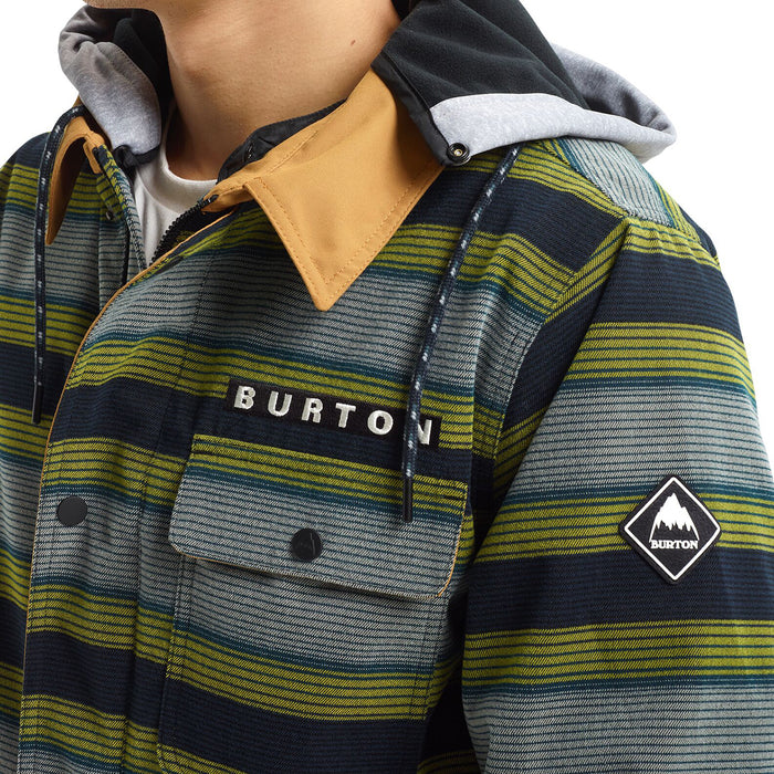 Burton Dunmore Jacket Maize Sap Stripe