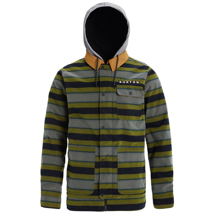 Burton Dunmore Jacket Maize Sap Stripe