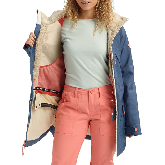 Burton Prowess Stretch Denim Jacket - Women's Light Denim