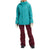 Burton Jet Set Jacket - Women's Green-Blue Space Dye