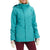 Burton Jet Set Jacket - Women's Green-Blue Space Dye