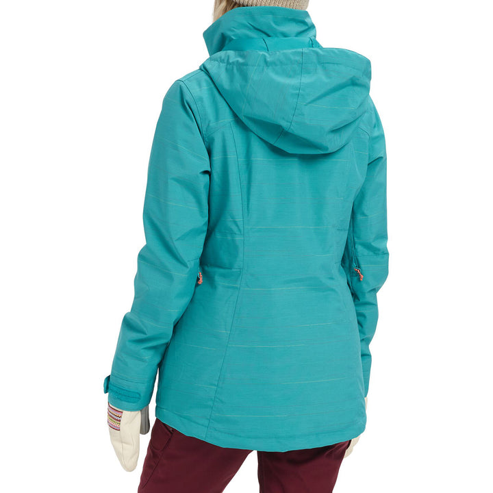 Burton Jet Set Jacket - Women's Green-Blue Space Dye