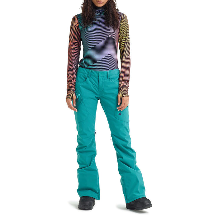 Burton Gloria Pants - Women's Green-Blue Slate