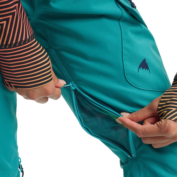 Burton Gloria Pants - Women's Green-Blue Slate