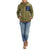 Burton Evergreen Down Hoodie Insulator - Women's Martini Olive/Dress Blue