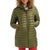 Burton Evergreen Long Down Jacket - Women's Martini Olive/Dress Blue