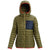 Burton Evergreen Down Hoodie Insulator - Women's Martini Olive/Dress Blue