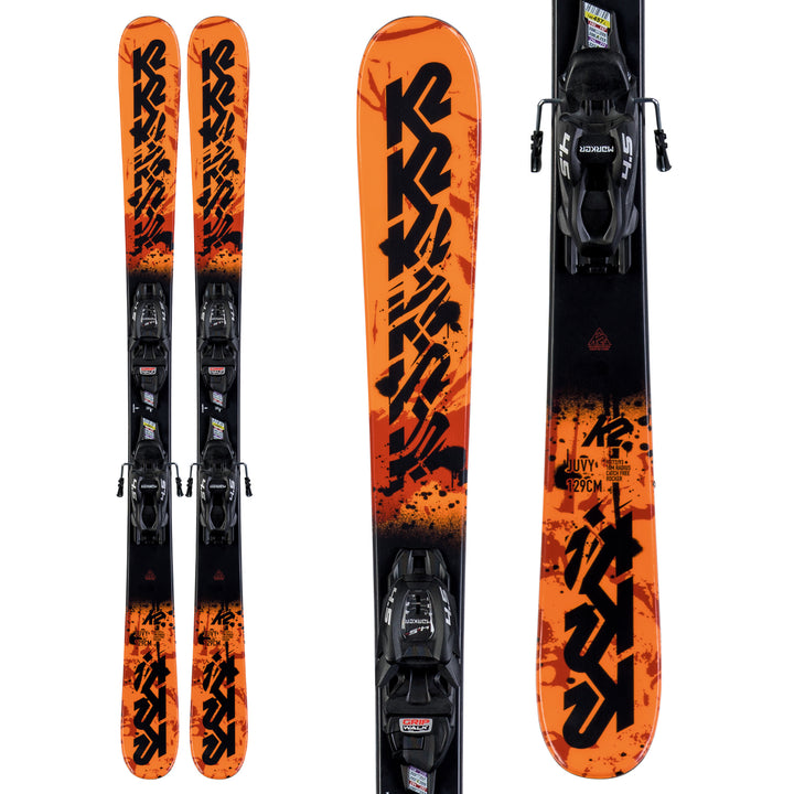 K2 Juvy Skis + FDT 7.0 Bindings - Little Boys' 2020