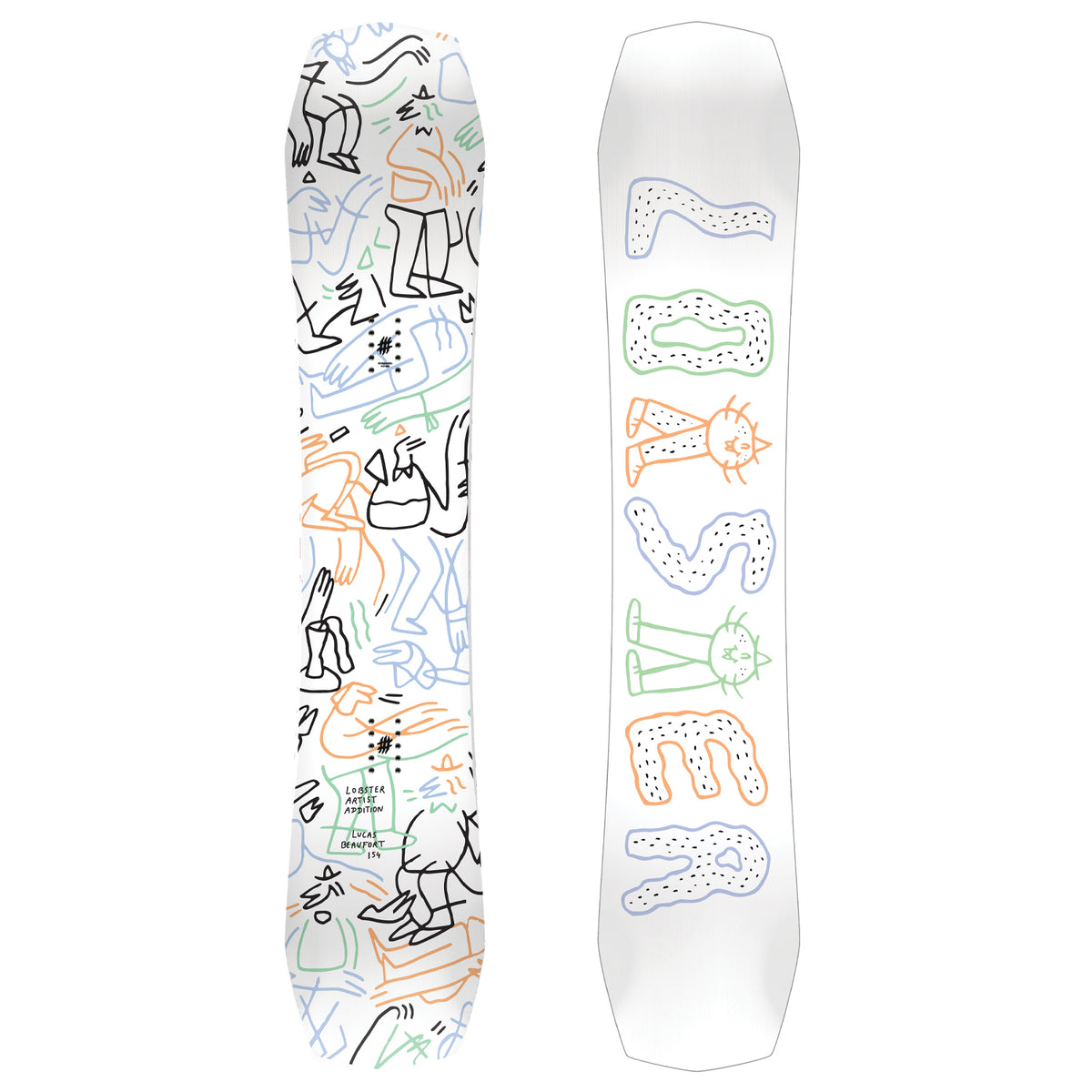 Lobster Lucas Beaufort Artist Edition Snowboard 2020