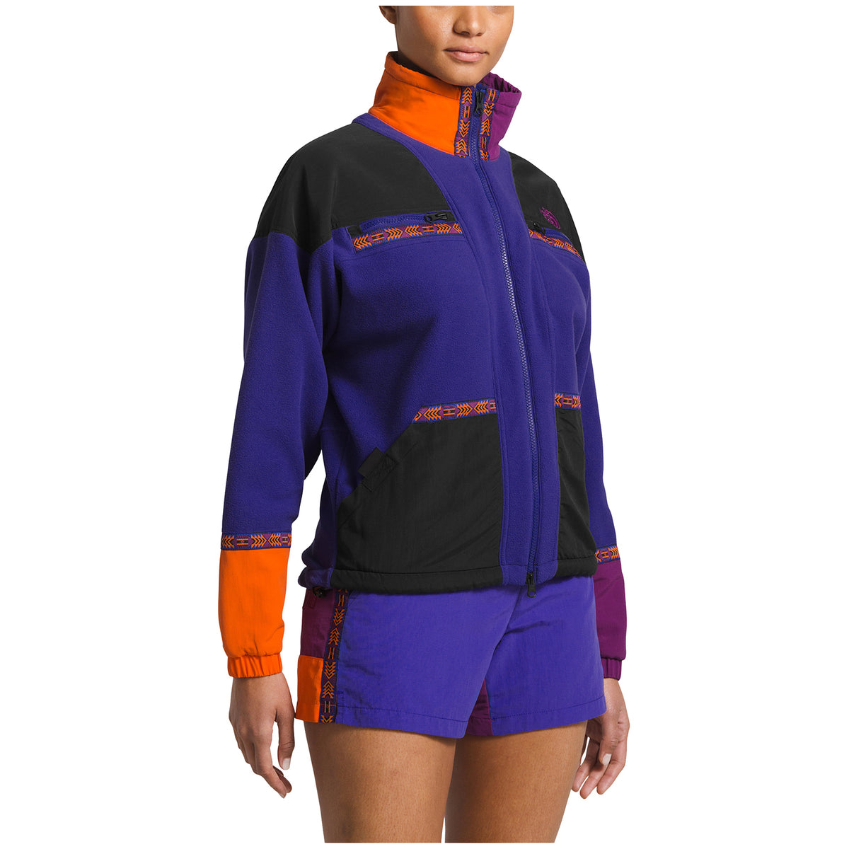 The North Face ’92 Rage Fleece Full-Zip Jacket - Women's Aztec Blue Rage Combo