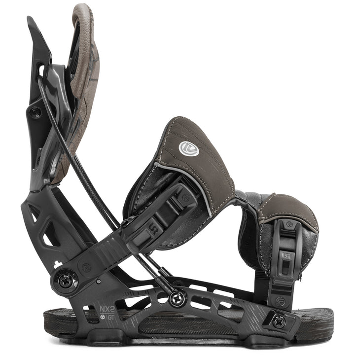 Flow NX2-GT Fusion Snowboard Bindings 2020 Charcoal