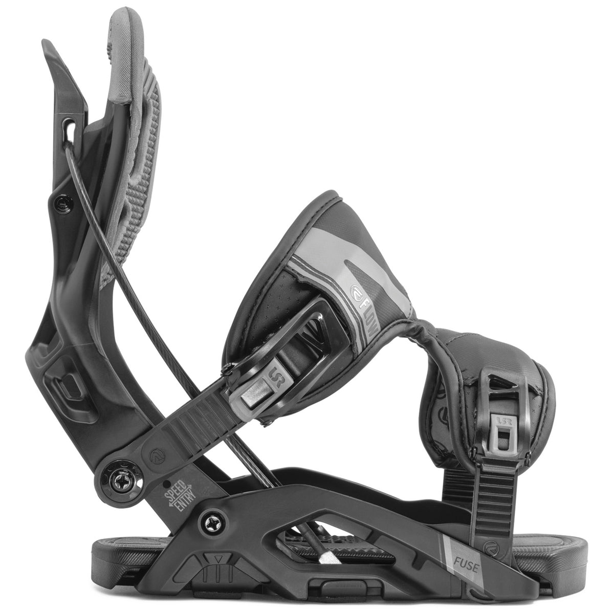 Flow Fuse Fusion Snowboard Bindings 2020 Black