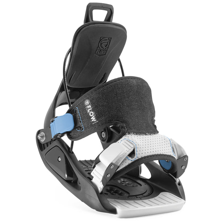Flow Micron Snowboard Bindings - Little Kids' 2023 Black