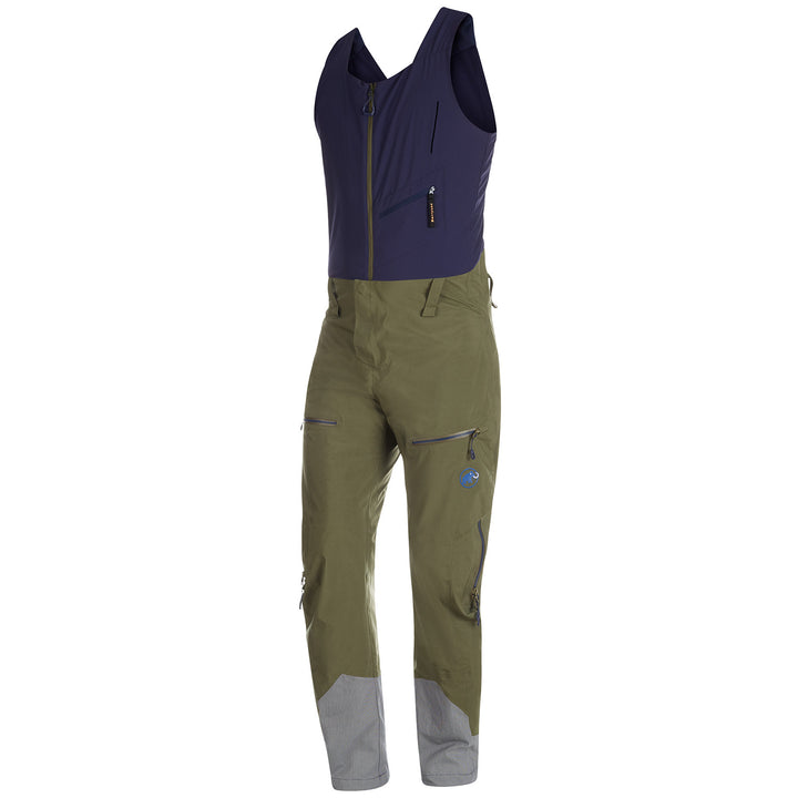 Mammut Alvier HS Bib Pants Iguana-Peacoat