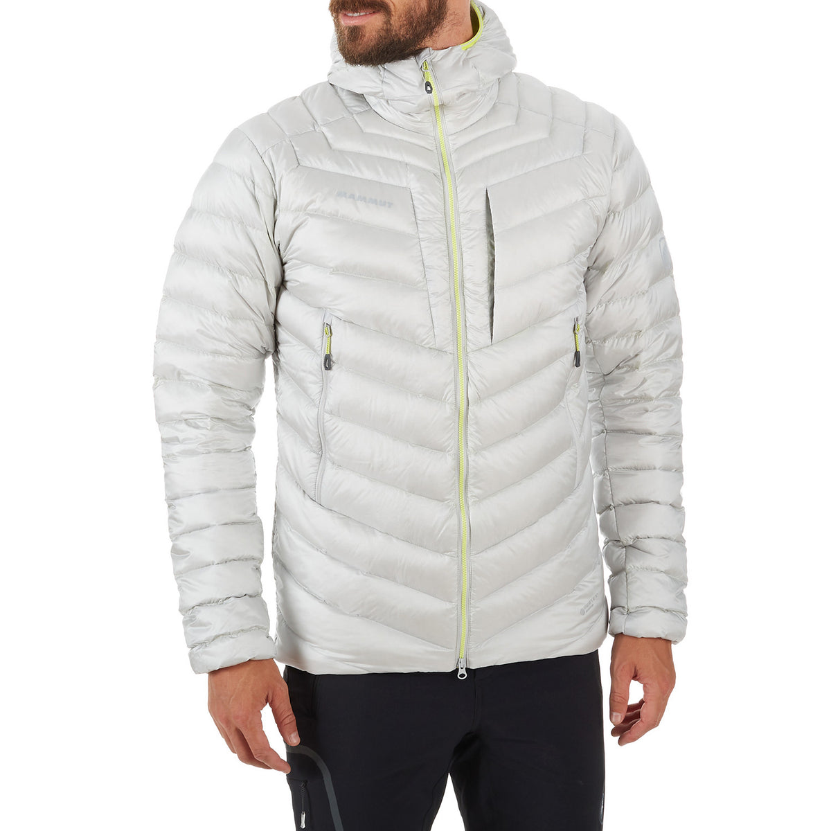 Mammut Broad Peak IN Hooded Jacket Marble-Canary
