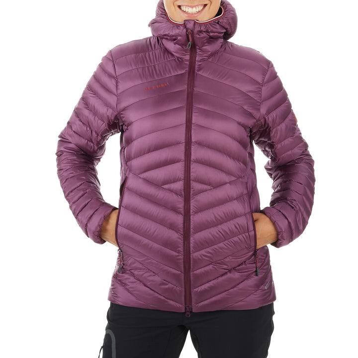Mammut Broad Peak Insulated Hooded Jacket - Women's Grape-Beet