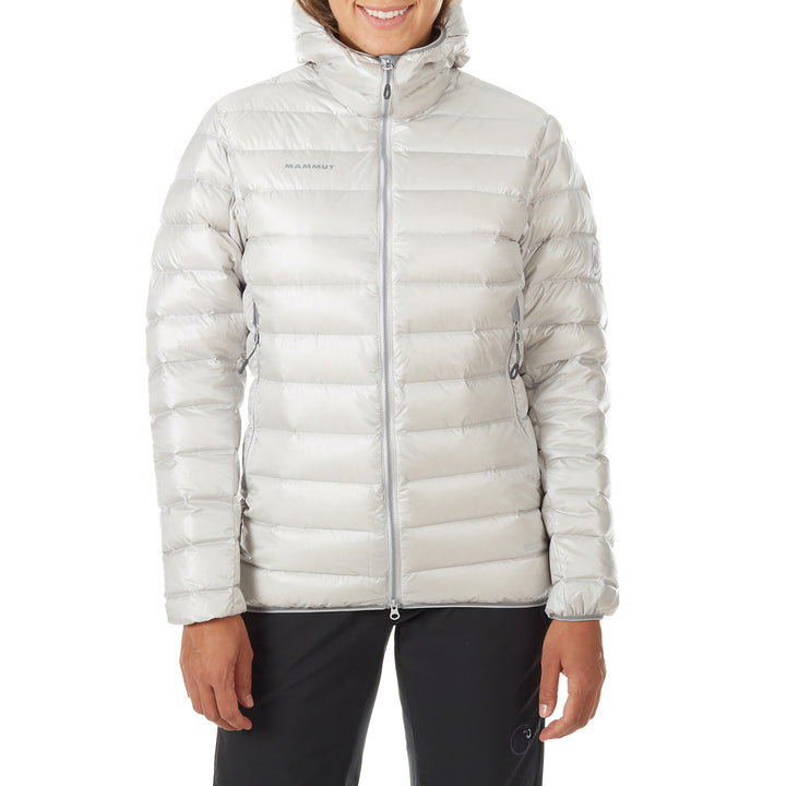 Mammut Broad Peak Pro Insulated Hooded Jacket - Women's Marble