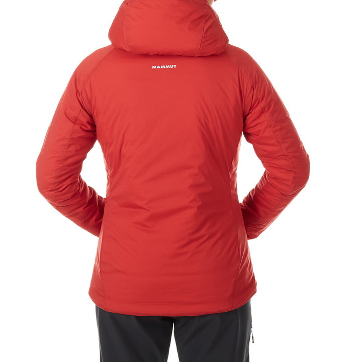 Mammut Rime Insulated Flex Hooded Jacket - Women's Magma