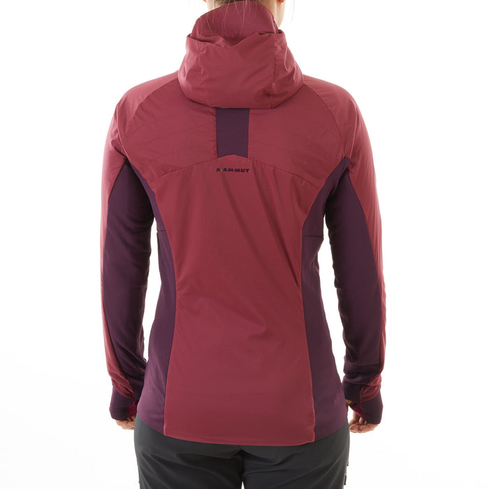 Mammut Aenergy Insulated Hooded Jacket - Women's Beet-Grape-Beet
