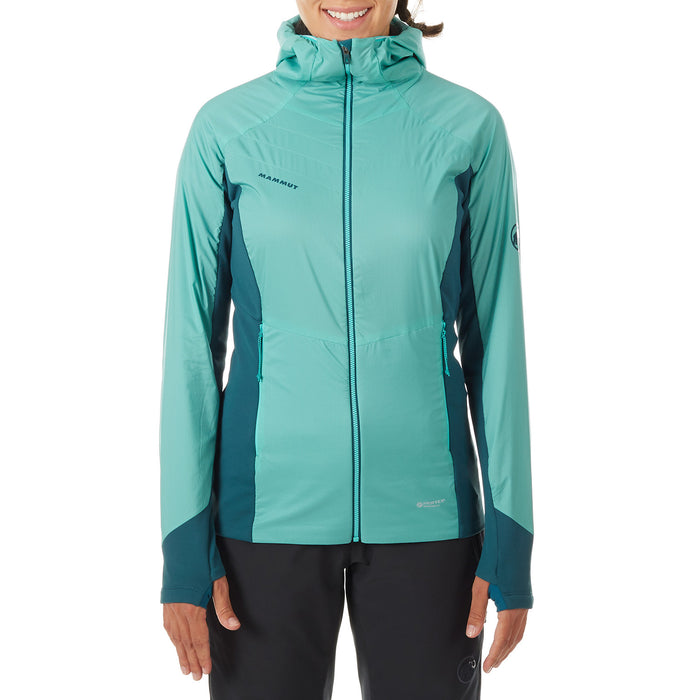 Mammut Aenergy Insulated Hooded Jacket - Women's Atoll-Teal-Atoll