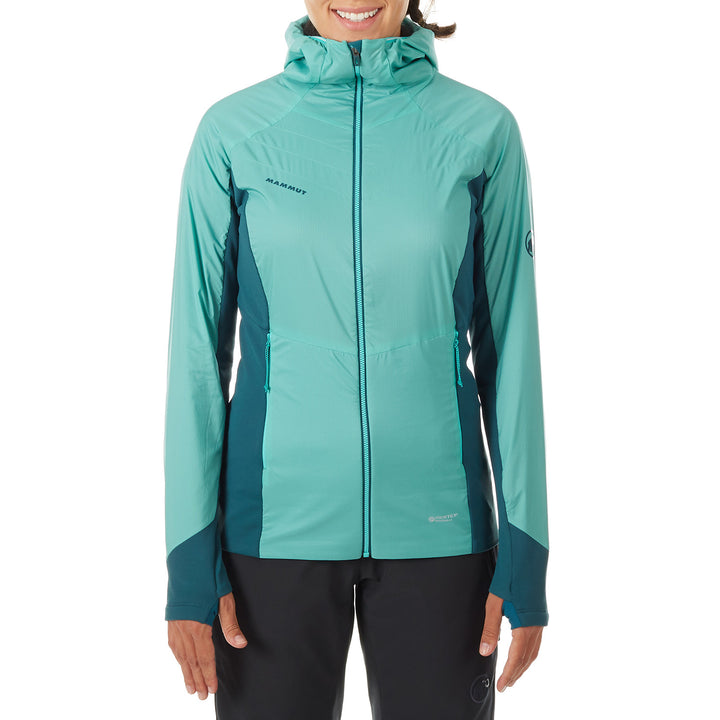 Mammut Aenergy Insulated Hooded Jacket - Women's Atoll-Teal-Atoll