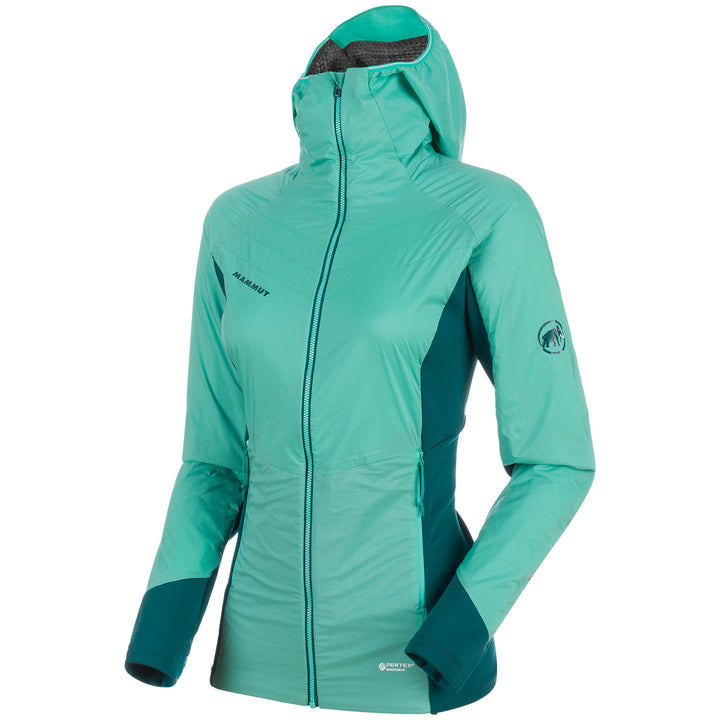 Mammut Aenergy Insulated Hooded Jacket - Women's Atoll-Teal-Atoll