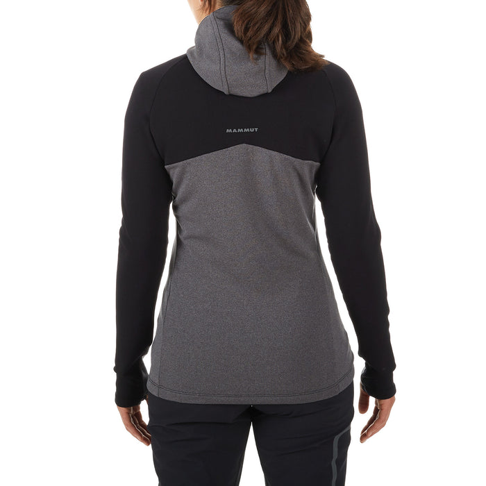 Mammut Aconcagua Pro ML Hooded Jacket - Women's Black-Black Melange