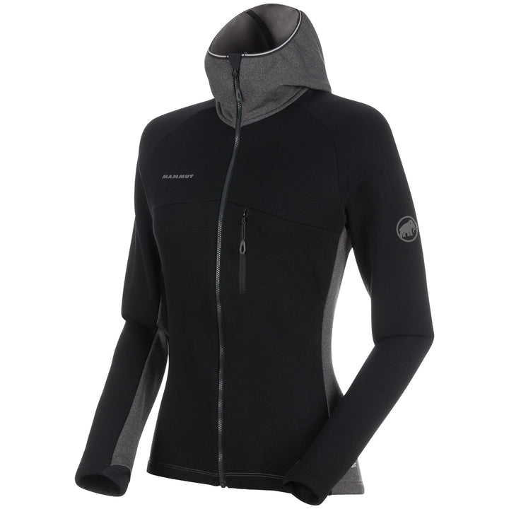 Mammut Aconcagua Pro ML Hooded Jacket - Women's Black-Black Melange