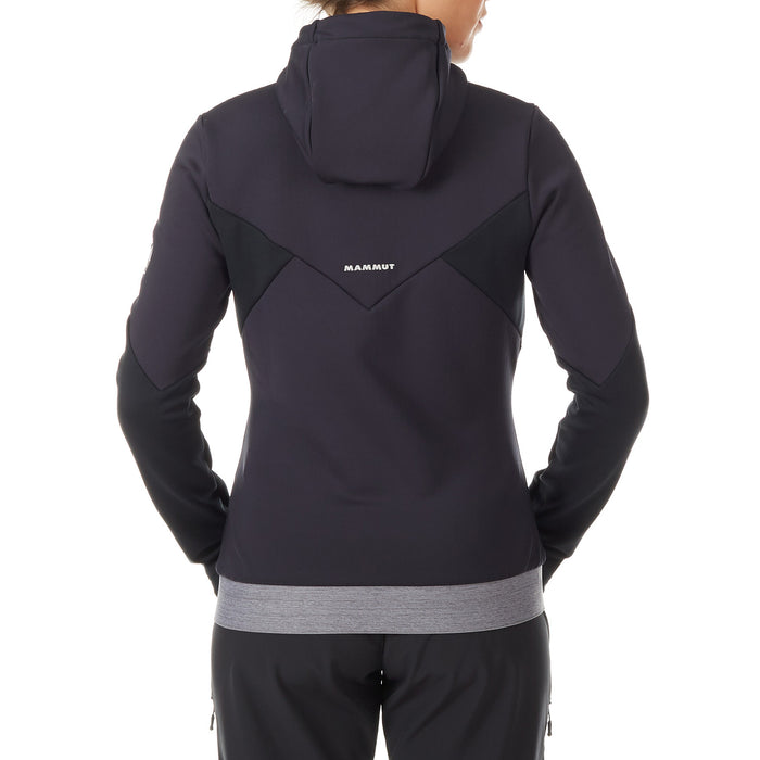 Mammut Alnasca ML Hooded Jacket - Women's Black-Atoll