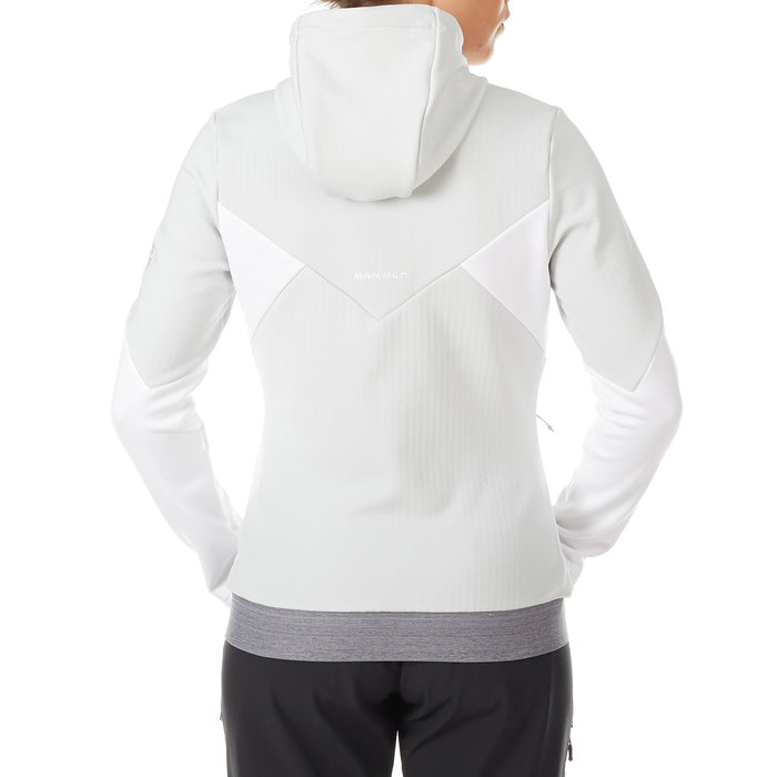 Mammut Alnasca ML Hooded Jacket - Women's Marble-White-White