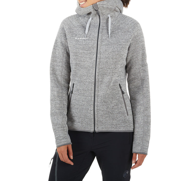 Mammut Arctic ML Hooded Jacket - Women's Marble-Titanium Melange