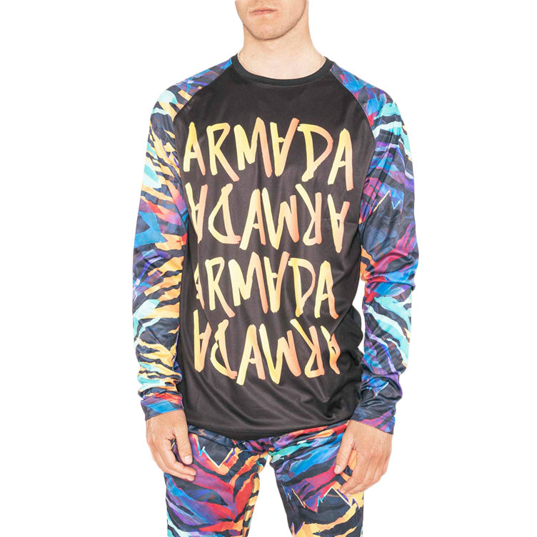 Armada Contra Crew L/S Baselayer Top Tiger Ween
