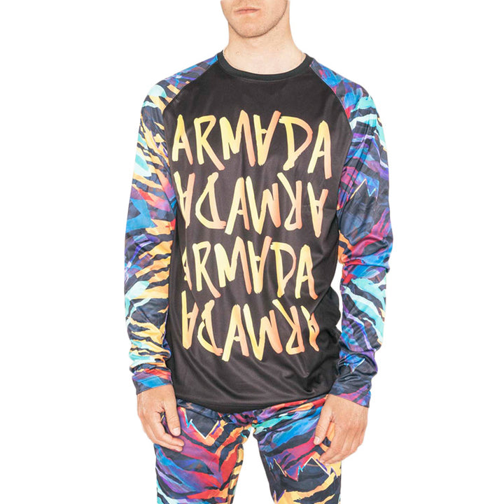 Armada Contra Crew L/S Baselayer Top Tiger Ween