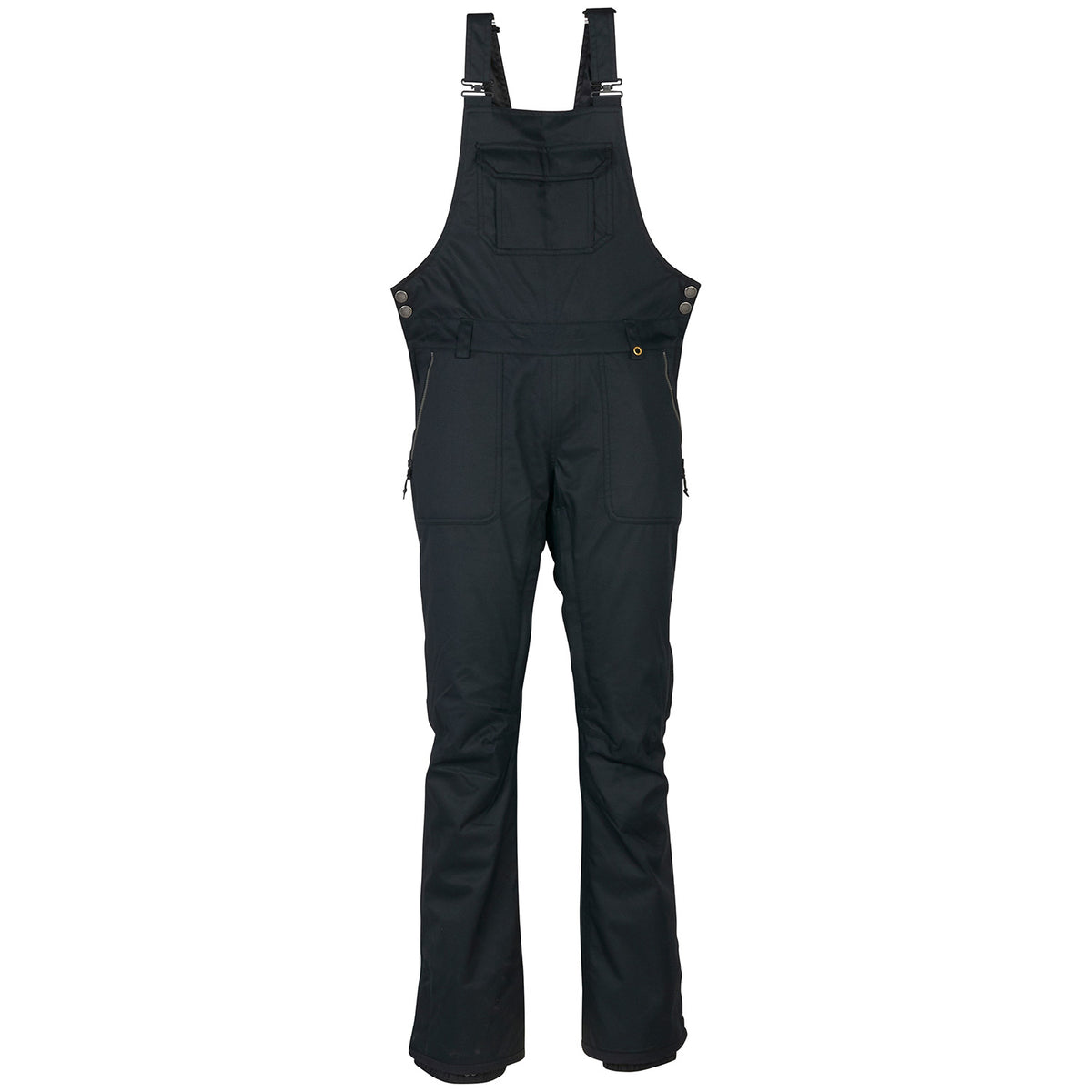 686 Black Magic Insulated Bibs - Women's Black Dobby