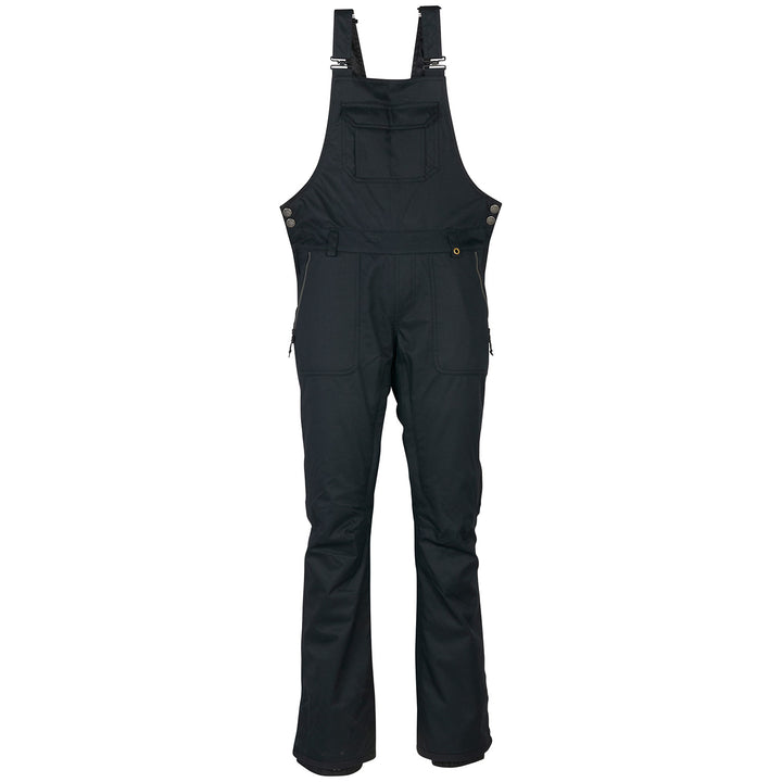 686 Black Magic Insulated Bibs - Women's Black Dobby