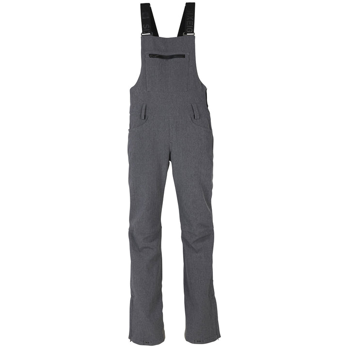 686 Gossip Stretch Softshell Bibs - Women's Black Melange
