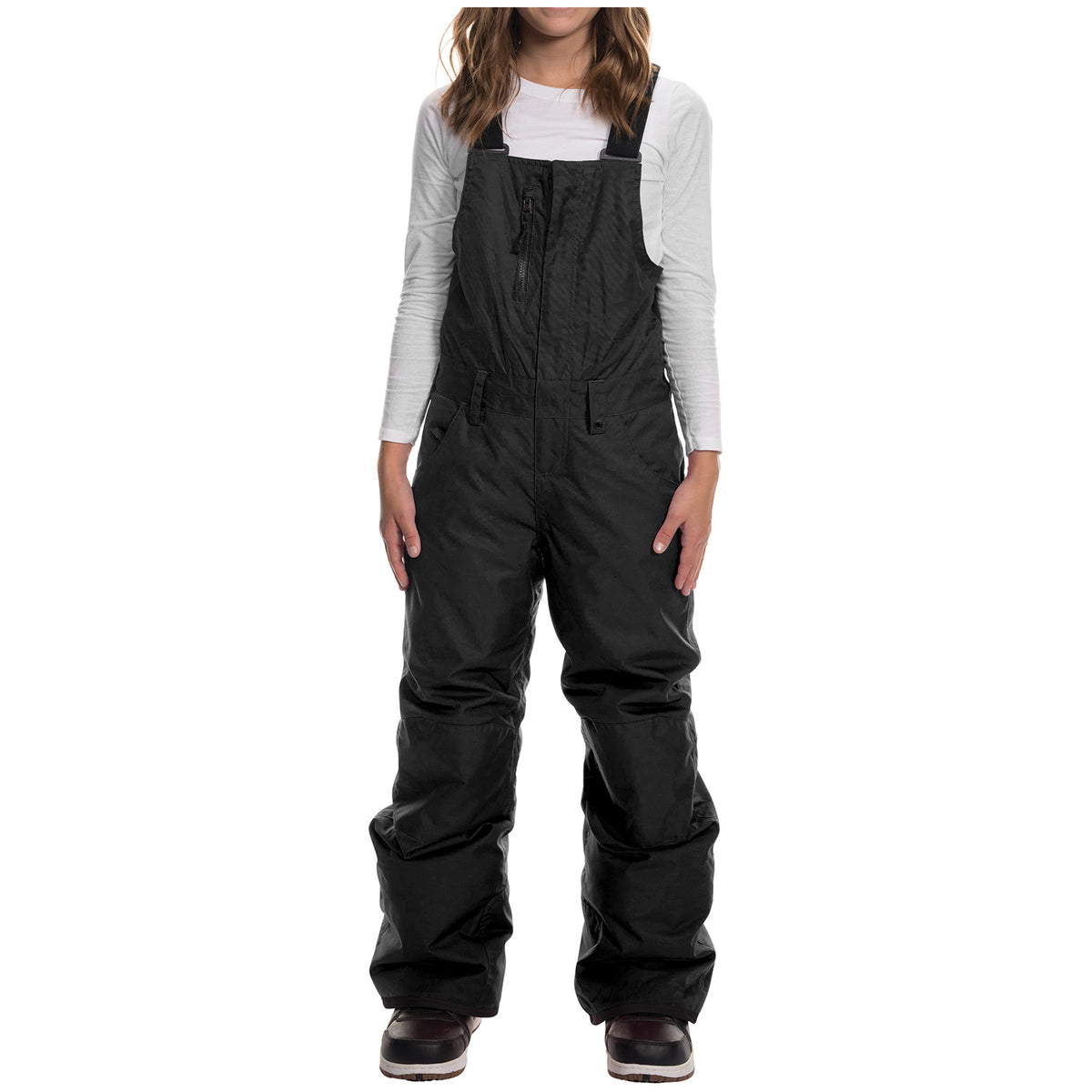 686 Sierra Insulated Bibs - Big Kids' Black
