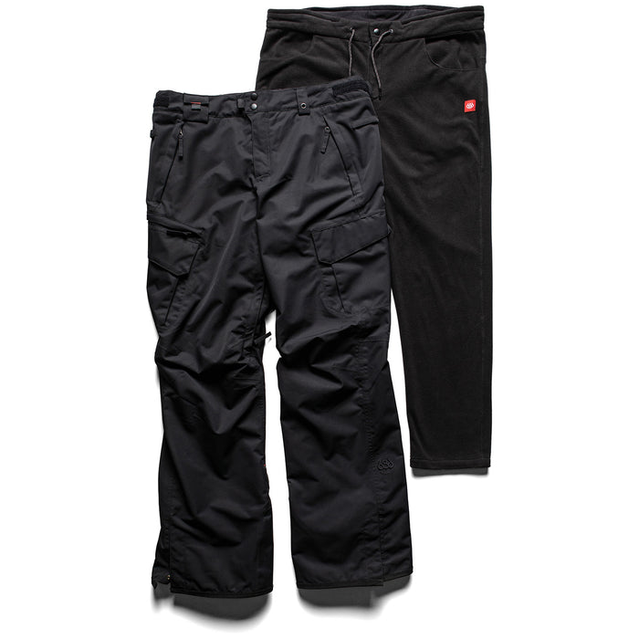 686 SMARTY 3-in-1 Cargo Tall Pants Black