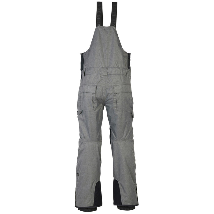 686 Hot Lap Insulated Bibs Grey Melange